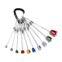 Black Diamond Stopper Set 4-13 and Biner