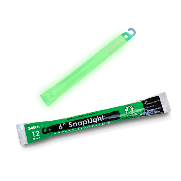 Cyalume SnapLight Lightsticks - 12hr (Green)