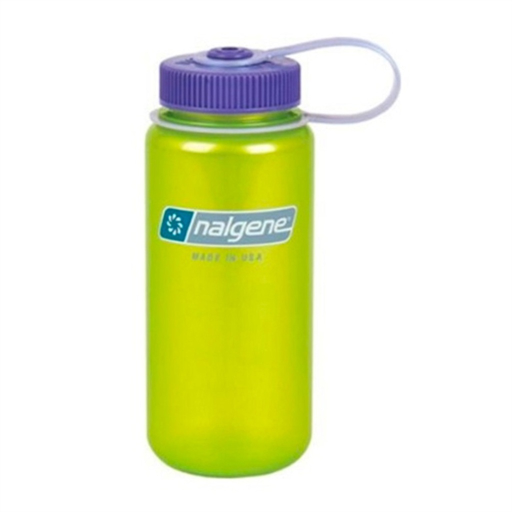 Nalgene Wide Mouth Water Bottle (0.47L)(16oz) (Key Lime)