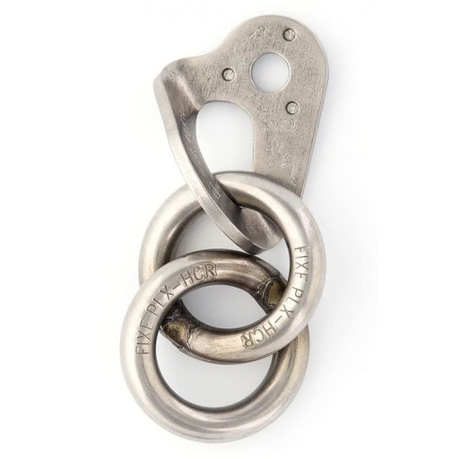 Pure Steel Double Rappel Ring w/ Petzl Hanger S/S