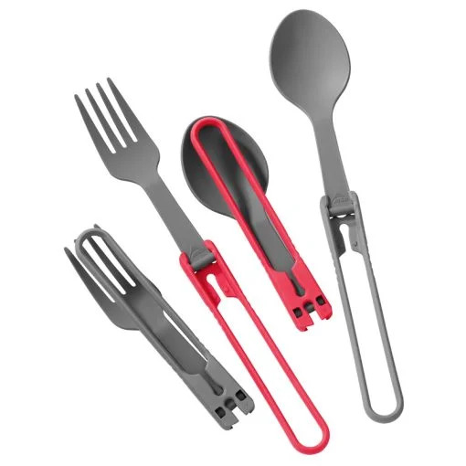 MSR Folding Spoon and Fork Kit 4 piece