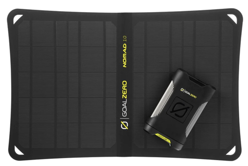 Goal Zero Nomad 10 + Venture 35 Solar Charging Kit