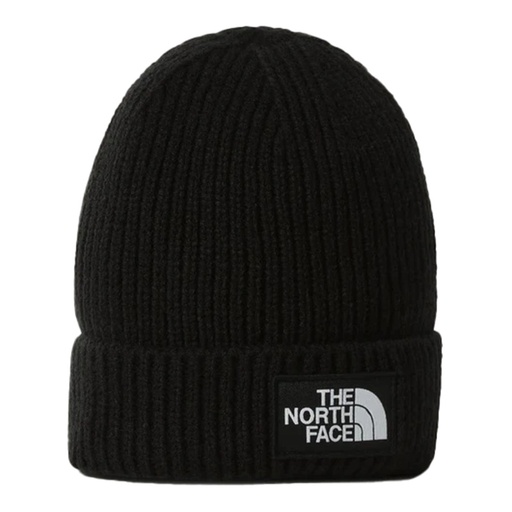 The North Face Logo Box Cuffed Beanie