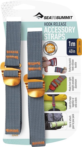 Sea to Summit Accessory Straps with Hook Release