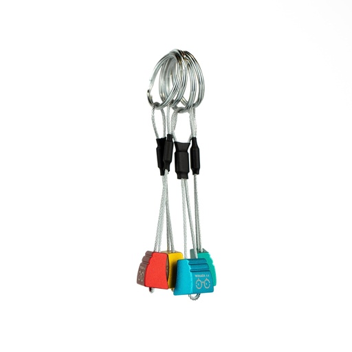 YY Vertical Climbing Nut Keychain