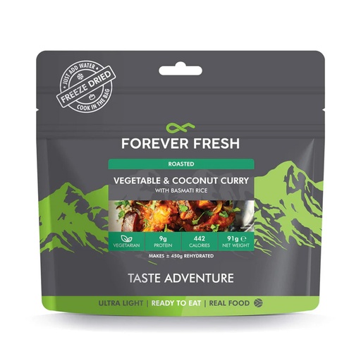 Forever Fresh - Roasted Vegetable and Coconut Curry with Basmati rice